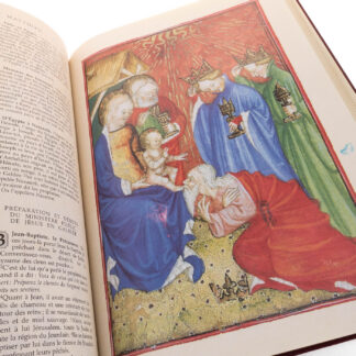 The bible with illuminated miniatures
